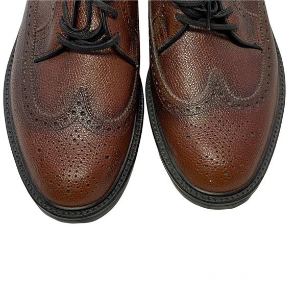 Vintage NWT Stacy Adams Brown Men’s Lace Up Dress Shoes Size 8.5 D main image 8